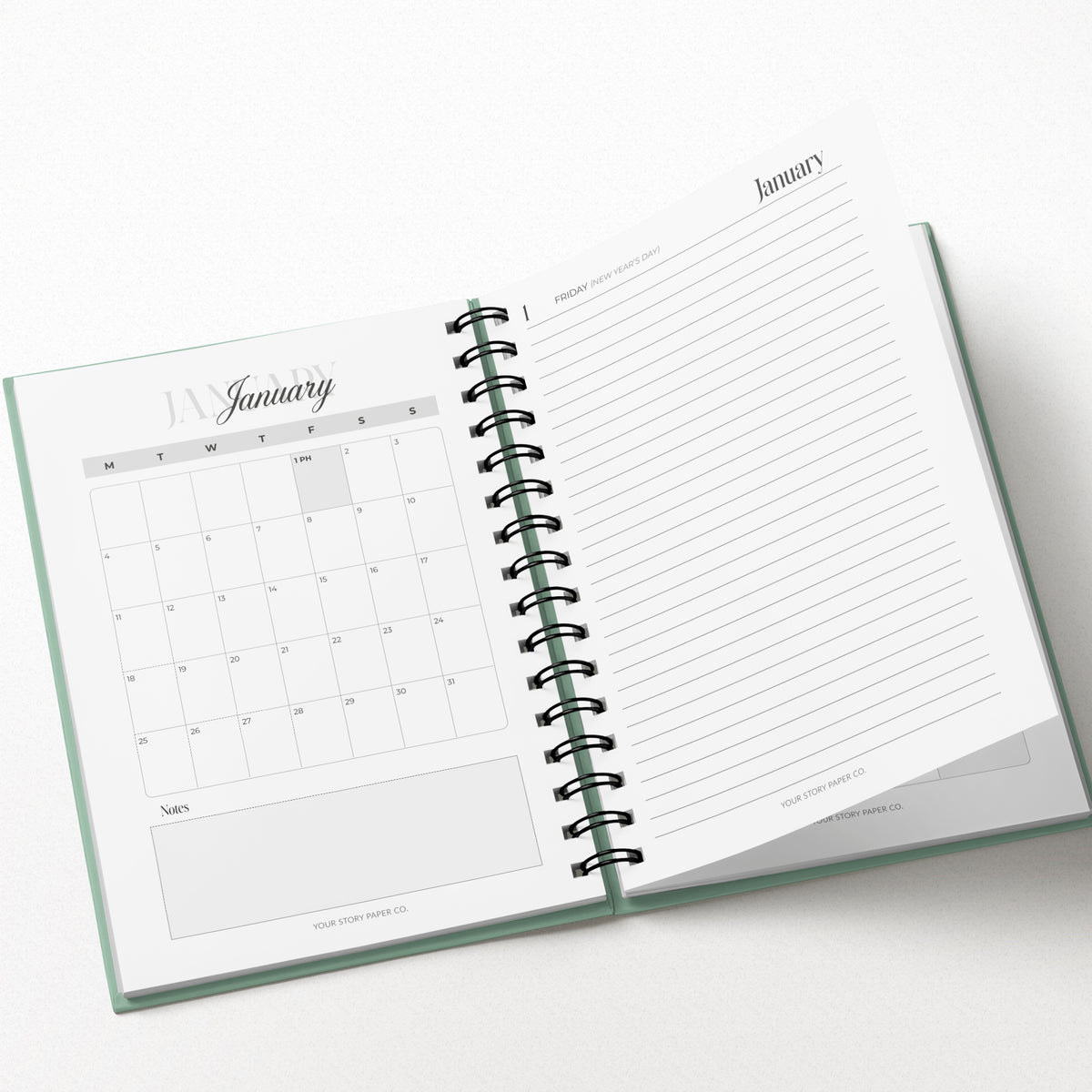 2027 - Focus Daily Planner