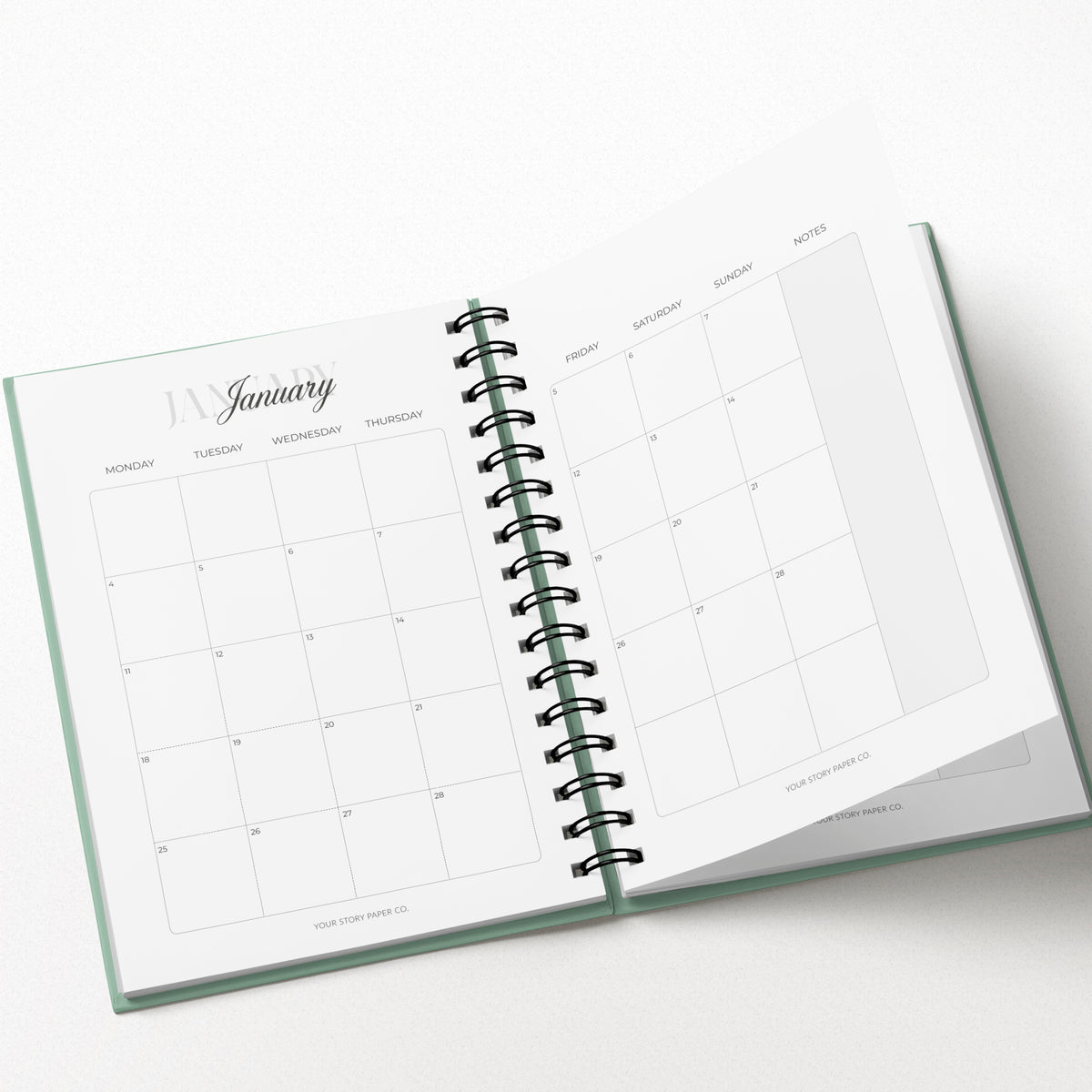 2027 - Monthly Planner