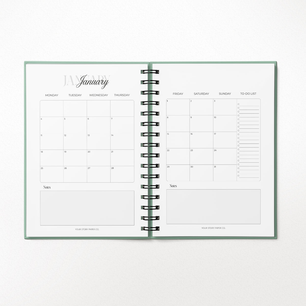 2027 - Nourish Planner