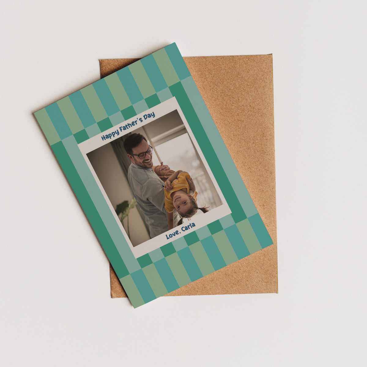 Dad & Me Photo Card