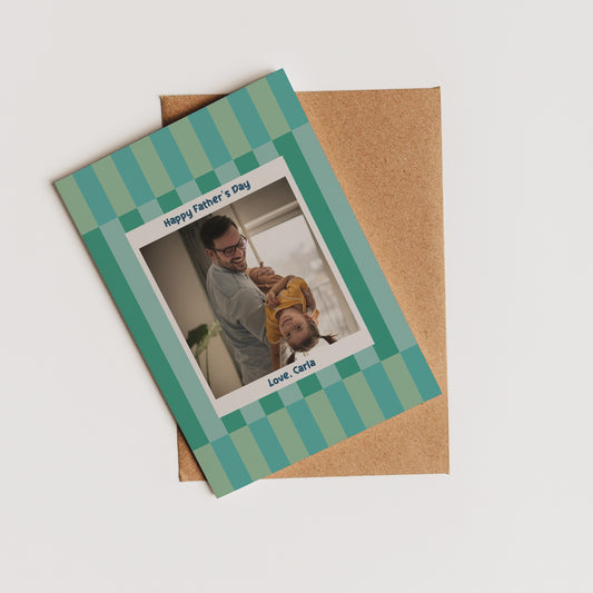 Dad & Me Photo Card