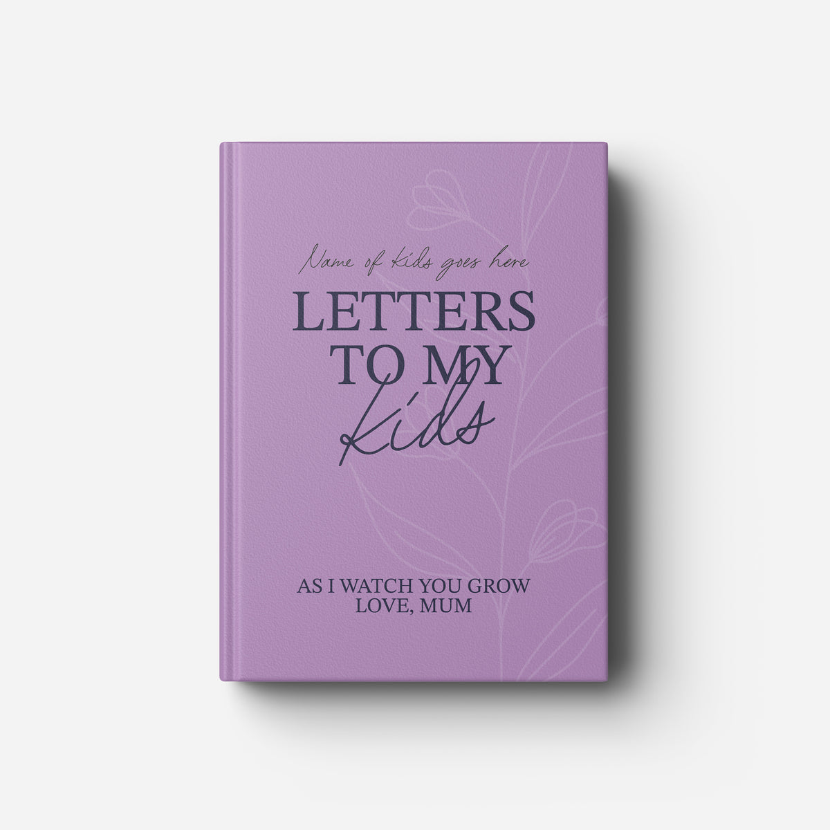 Letters to my kids