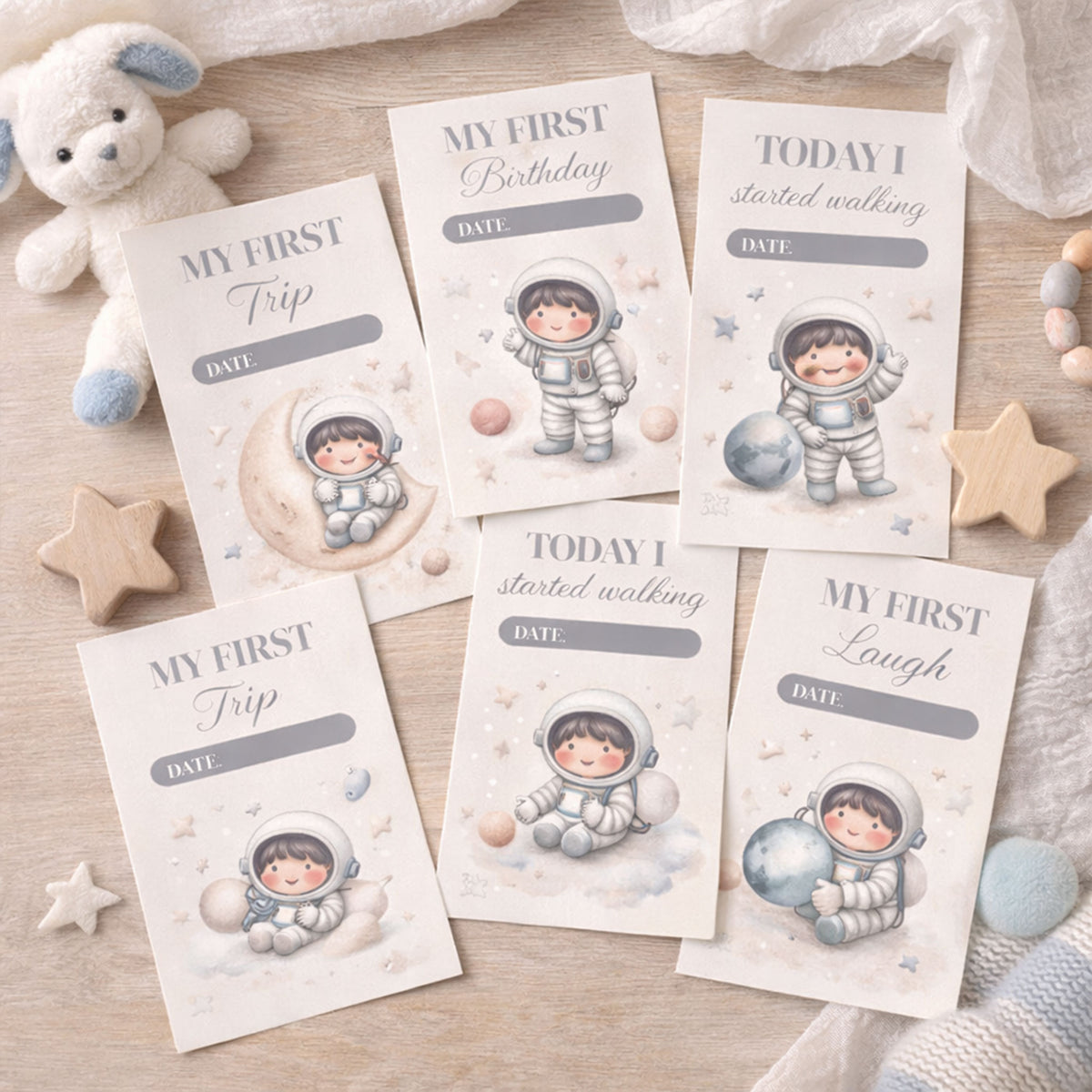 Baby Milestones Cards