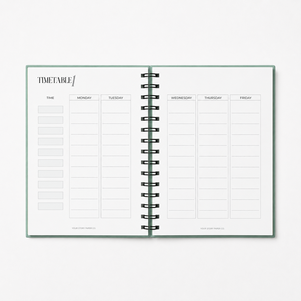 Day Based Educator Layout